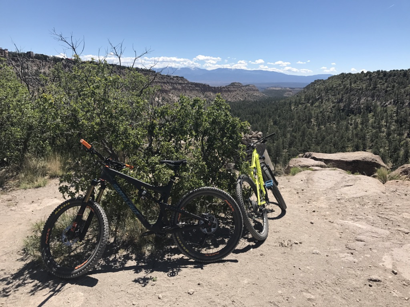 I fell half a mile before this and busted my face pretty bad, but managed to make it to end of the ride.